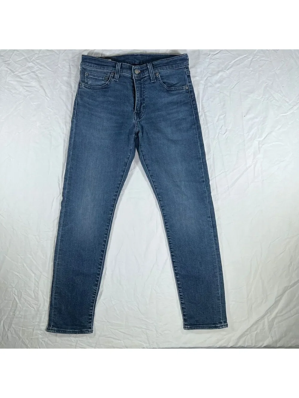 Levi's Premium 512 Slim Taper Jeans Men's W30 L30 Medium Wash Blue Big E